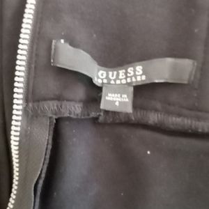 Guess black pants . kind of dress pant, stretch